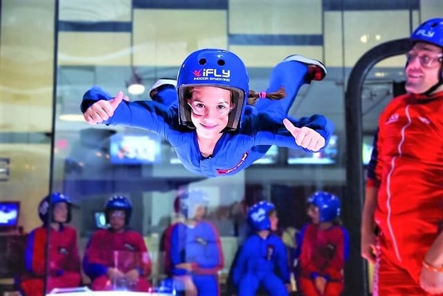 Montgomery Indoor Skydiving Experience with 2 Flights & Personalized Certificate - Photo 1 of 25